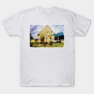 Canoe Cove School PEI Art T-Shirt